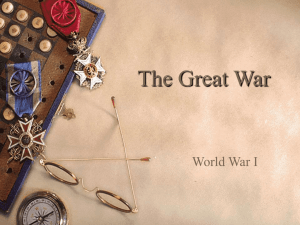 Chapter 27 - The Great War