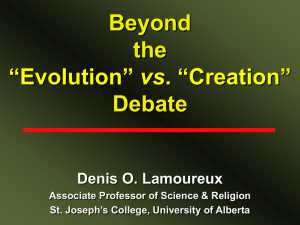 Evolution - University of Alberta
