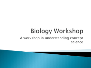 Biology Workshop
