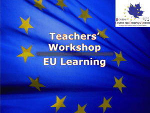 EU Learning: Project Services