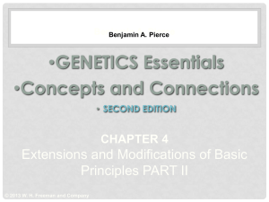 Pierce Genetics: A Conceptual Approach 3e
