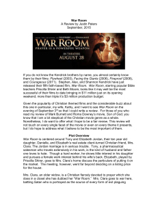 War Room Review - Justin Peters Ministries