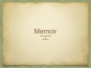 Memoir - Images