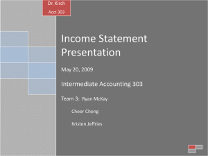 What is an Income Statement?