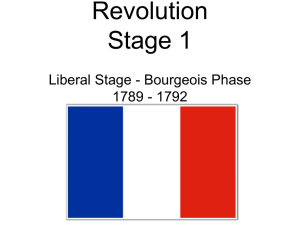 Ch. 20 French Revolution Stage 1