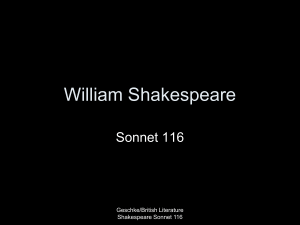 William Shakespeare - Parma City School District