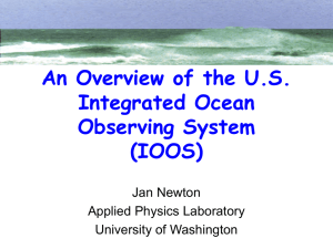 An Overview of IOOS PPT 9 MB 29 Apr 2005