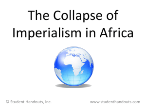 collapse of imperialism in africa