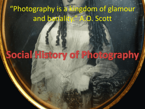 The Social History of Photography