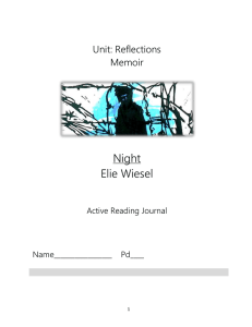 Night Active Reading Journal