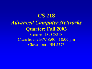 Sept 29 Course Admin - UCLA Computer Science
