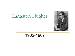 Langston Hughes - Mrs. A's Web Connection