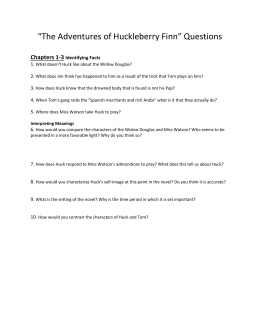 essay questions on huck finn essay questions on huck finn
