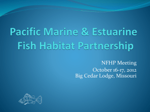 The West Coast FHPs - National Fish Habitat Partnership