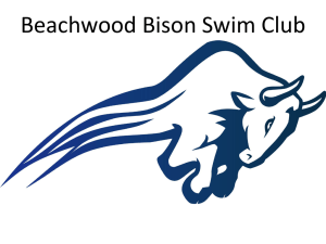 the Beachwood Bison Swim Club