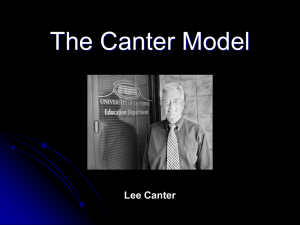 The Canter Model - URI