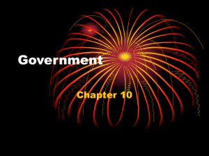 Government - Vincent WillowCreek History