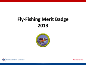 Fishing Merit Badge 2012