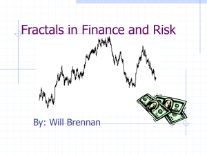 Fractals in Finance and Risk