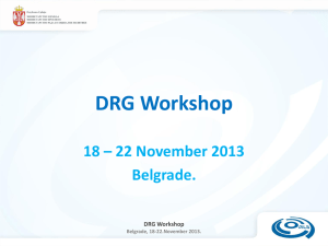 DRG Workshop - r f z o . r s