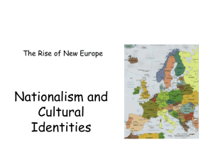 Nationalism and Cultural Landscapes