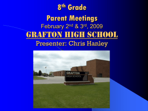 grafton high school - School District of Grafton