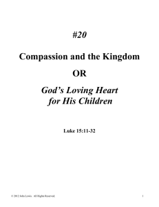 Luke 19:10 - Kingdom Story Ministries