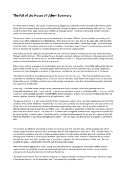 The fall of the house of usher essay