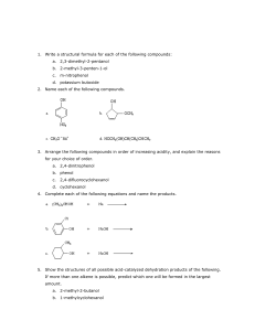 Write a structural formula for each of the following compounds: 2,3