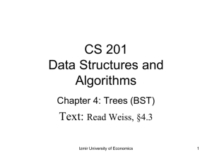 CE221_week_10_Chapter4_TreesBST