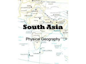 South Asia PowerPoint
