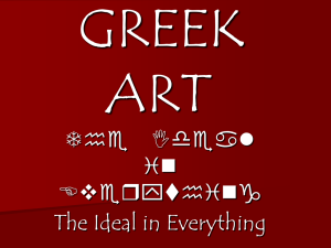 greek art - Schoolhistory.co.nz