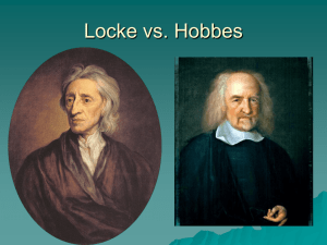 Locke vs. Hobbes