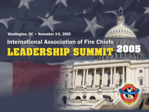 1 - International Association of Fire Chiefs