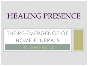 Healing Presence Option 1 - National Home Funeral Alliance