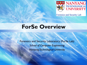 ForSe - Nanyang Technological University