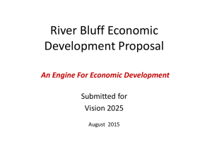 River Bluff Economic Development Proposal