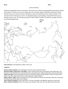 Russia & Central Asia Maps
