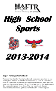High School Sports 2013-2014