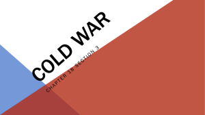 Cold War section 3