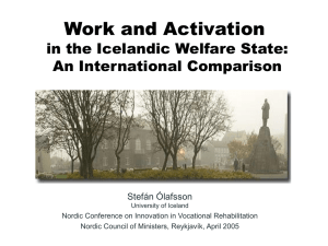 Icelandic Welfare Model