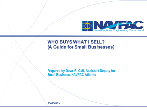 WHO BUYS WHAT I SELL? (A Guide for Small Businesses)