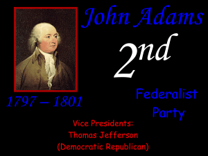 John Adams - Mrs. Bounds' Class