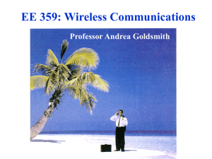 Wireless Communications Research Overview