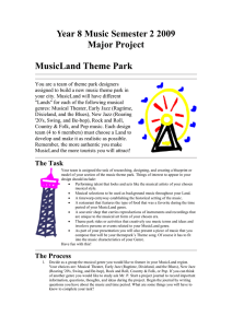 music land theme park instructions