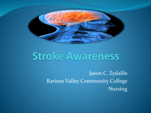 Stroke Awareness - Raritan Valley Community College