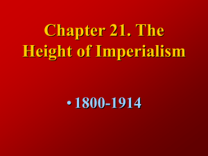 Chapter 27. The Age of Imperialism