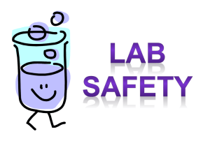 Lab Safety Scenario #1