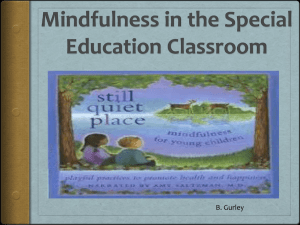 Mindful Strategies for the Classroom