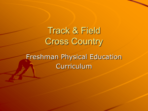 Track & Field Cross Country